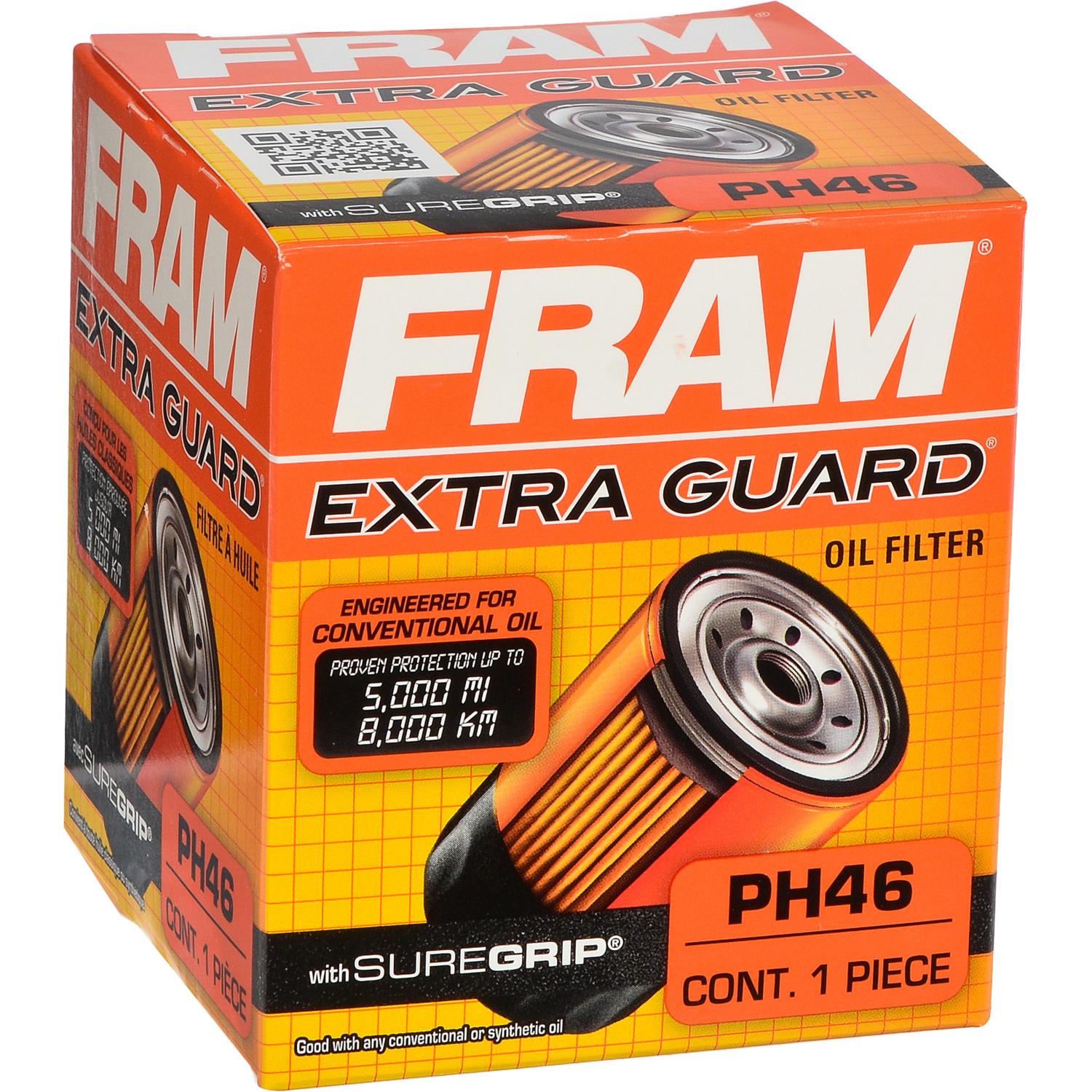 Fram PH46 - Engine Oil Filter Fram PH46 Engine Oil Filter product image 3 of 4