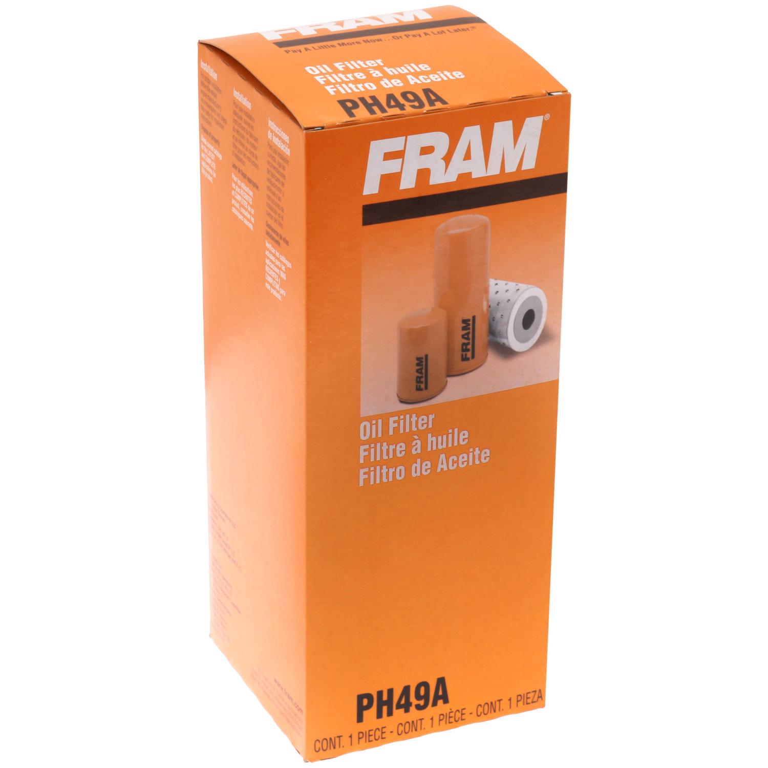 Fram PH49A - Engine Oil Filter Fram PH49A Engine Oil Filter product image 4 of 5