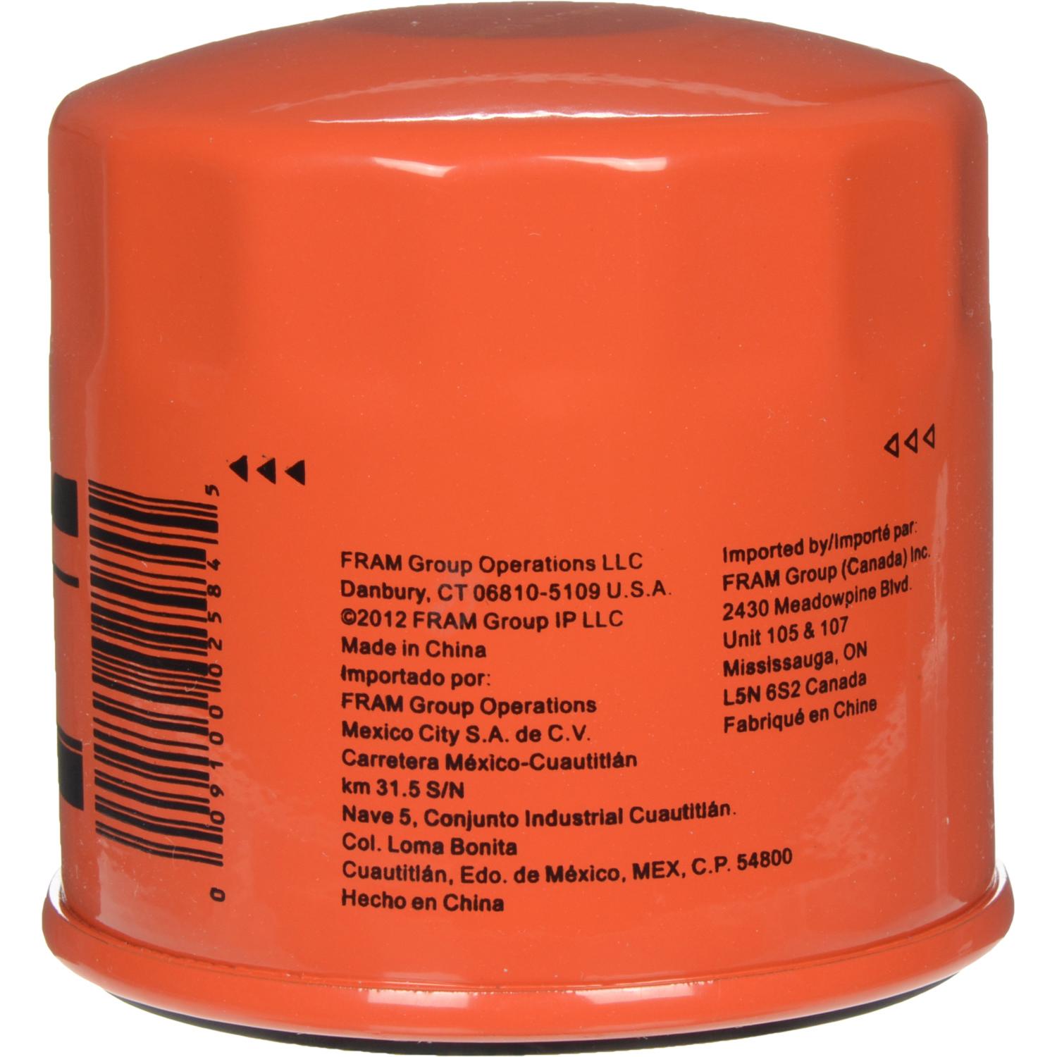 Fram PH8212 - Engine Oil Filter Fram PH8212 Engine Oil Filter product image 1 of 9