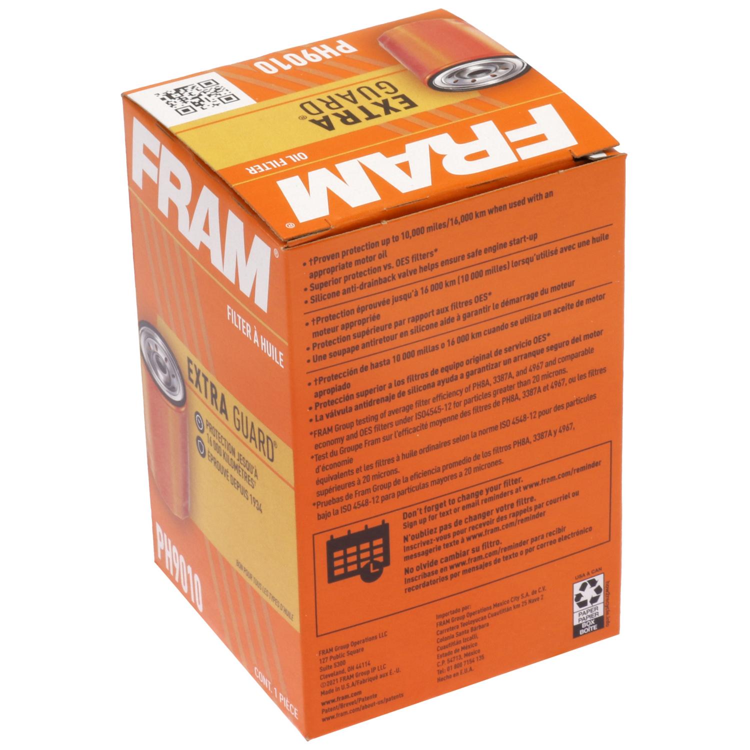 Fram PH9010 - Engine Oil Filter Fram PH9010 Engine Oil Filter product image 4 of 6