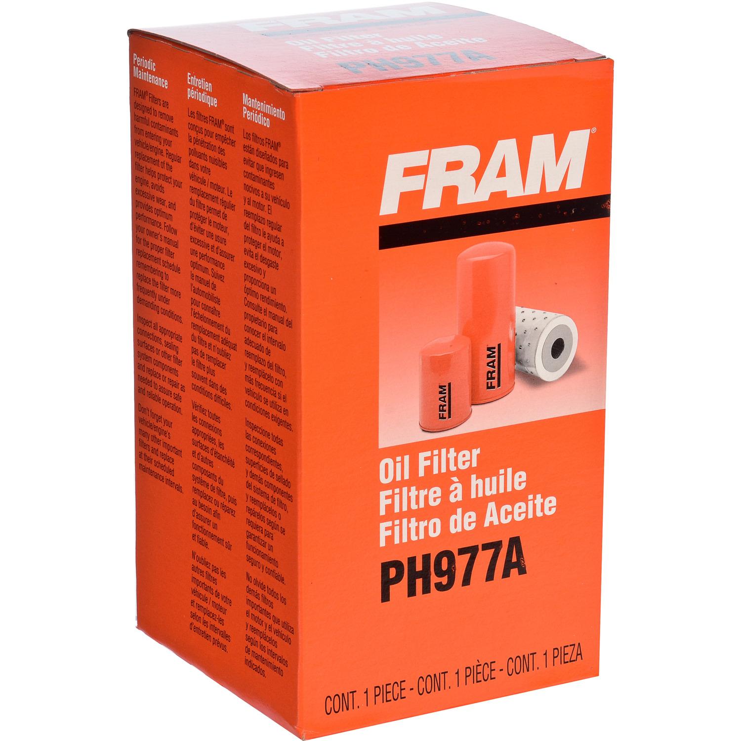 Fram PH977A - Engine Oil Filter Fram PH977A Engine Oil Filter product image 3 of 4