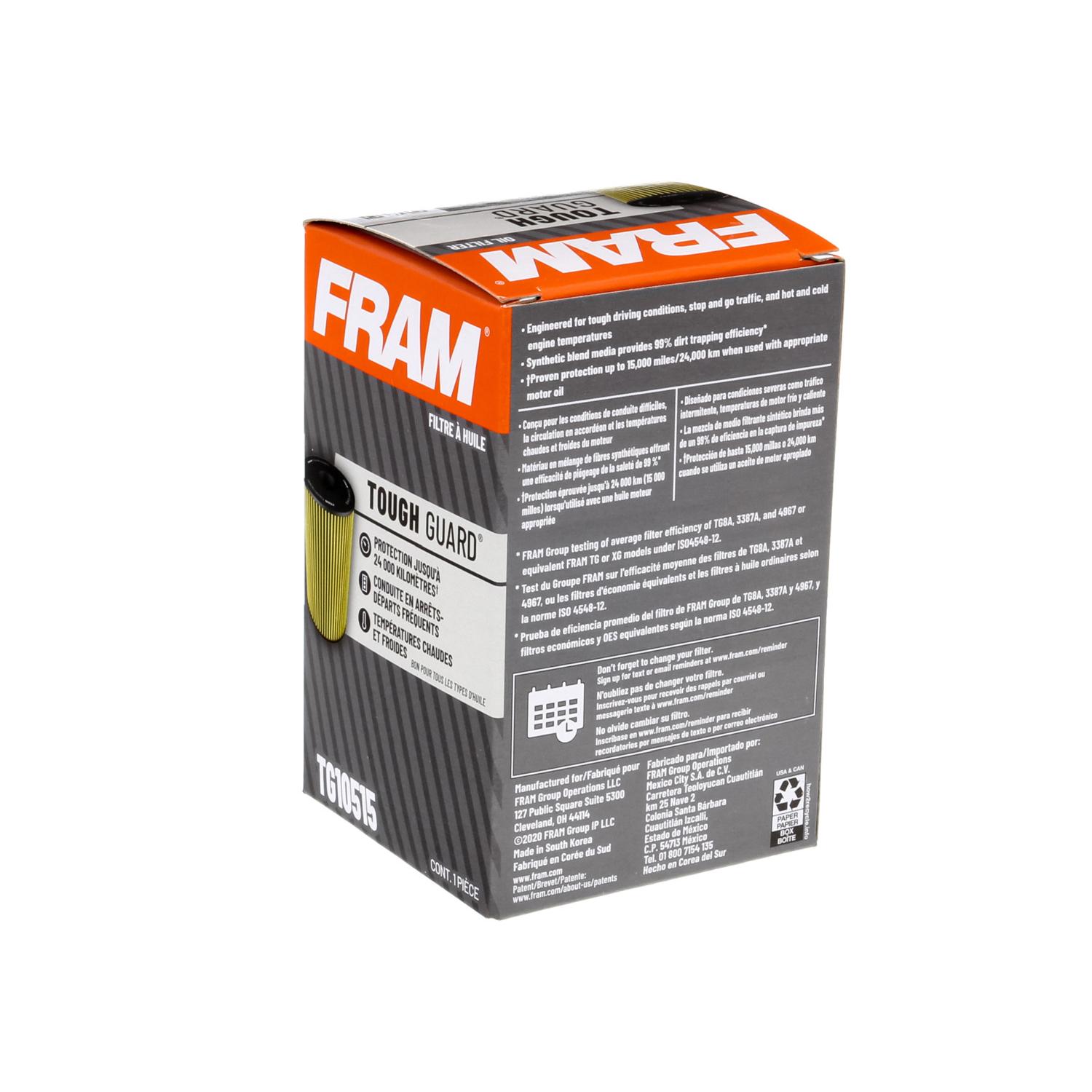 Fram TG10515 - Engine Oil Filter Fram TG10515 Engine Oil Filter product image 5 of 6
