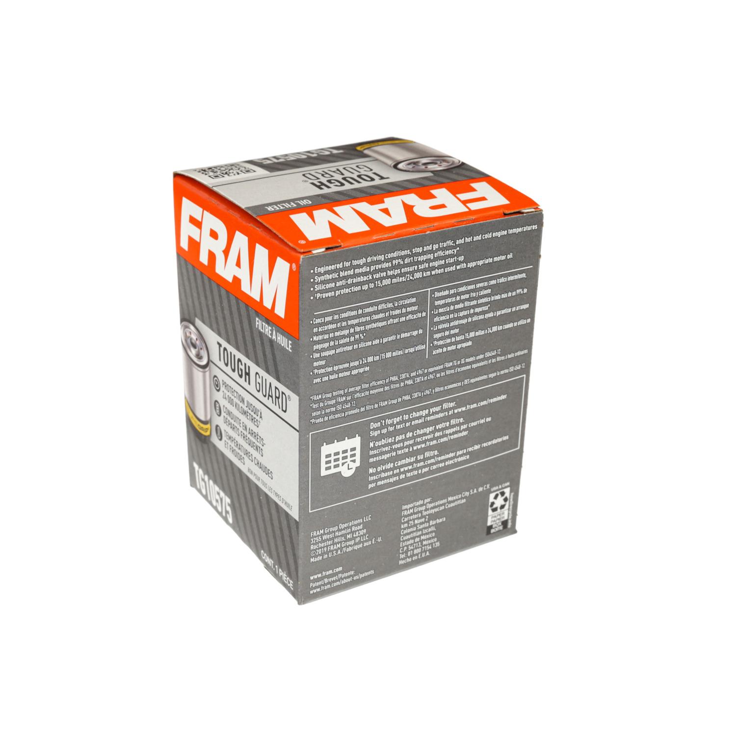 Fram TG10575 Engine Oil Filter product image 4 of 5