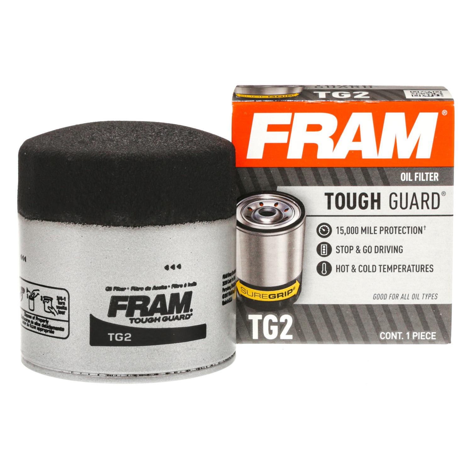 Fram TG2 - Engine Oil Filter Fram TG2 Engine Oil Filter product image 3 of 5