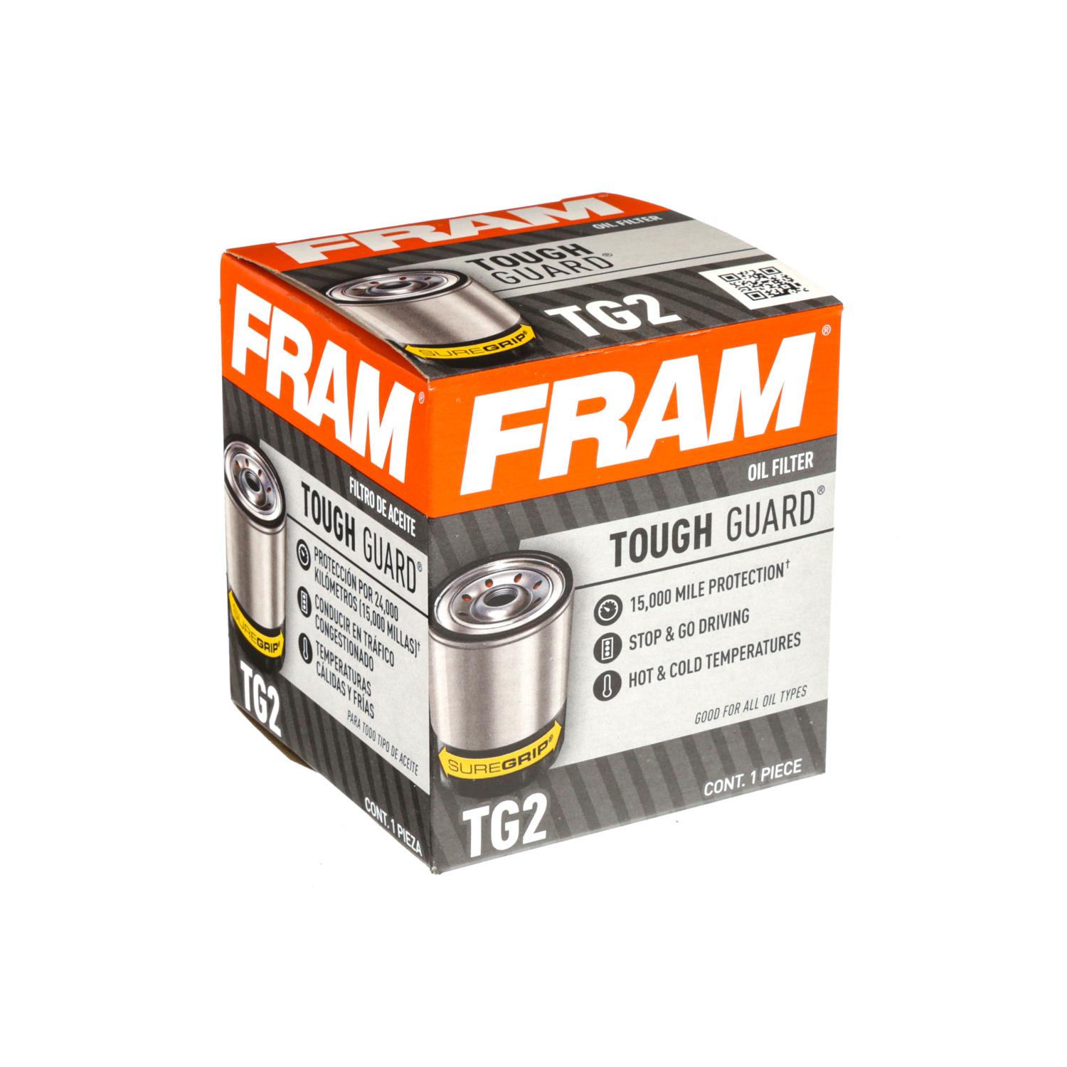 Fram TG2 - Engine Oil Filter Fram TG2 Engine Oil Filter product image 5 of 5