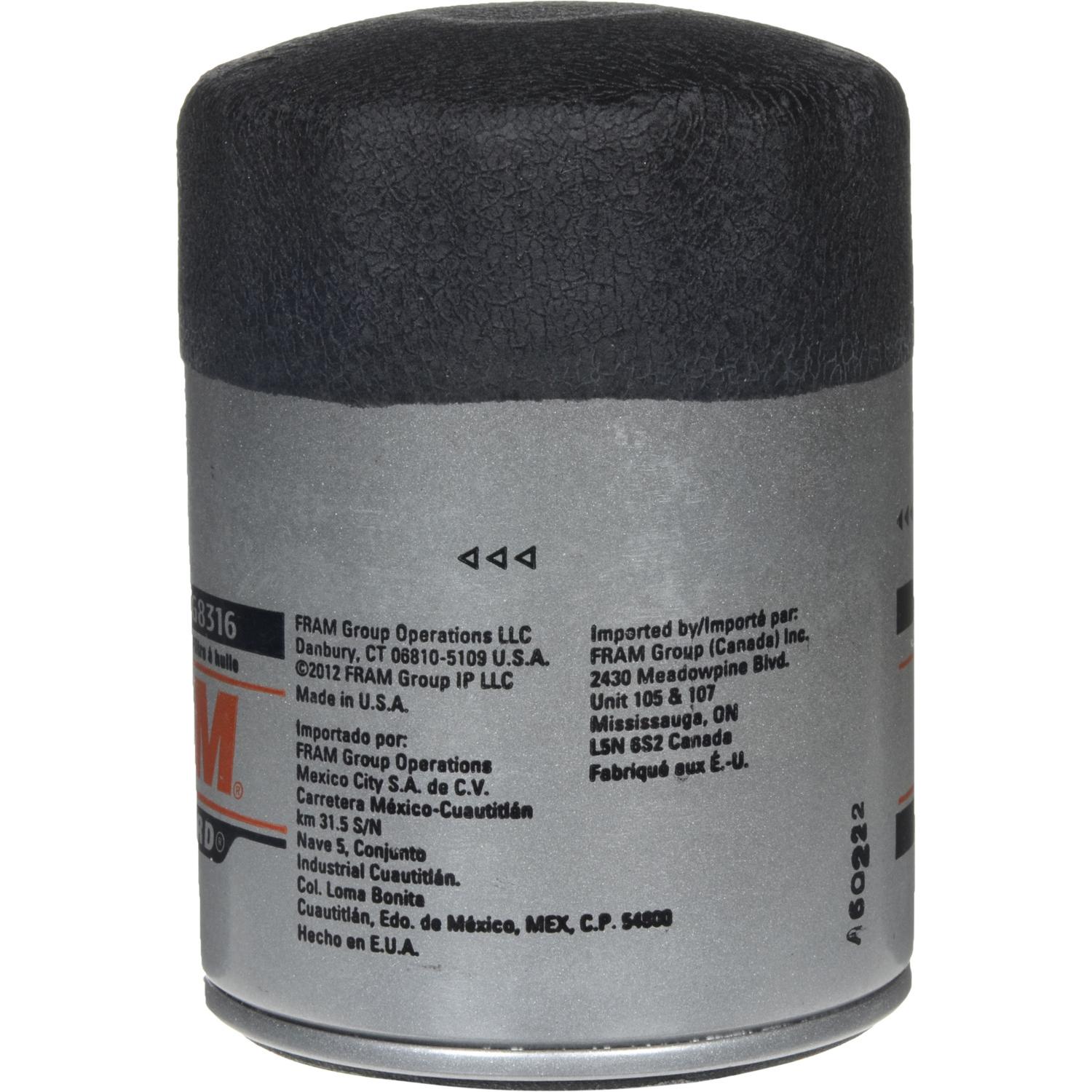 Fram TG8316 - Engine Oil Filter Fram TG8316 Engine Oil Filter product image 1 of 9