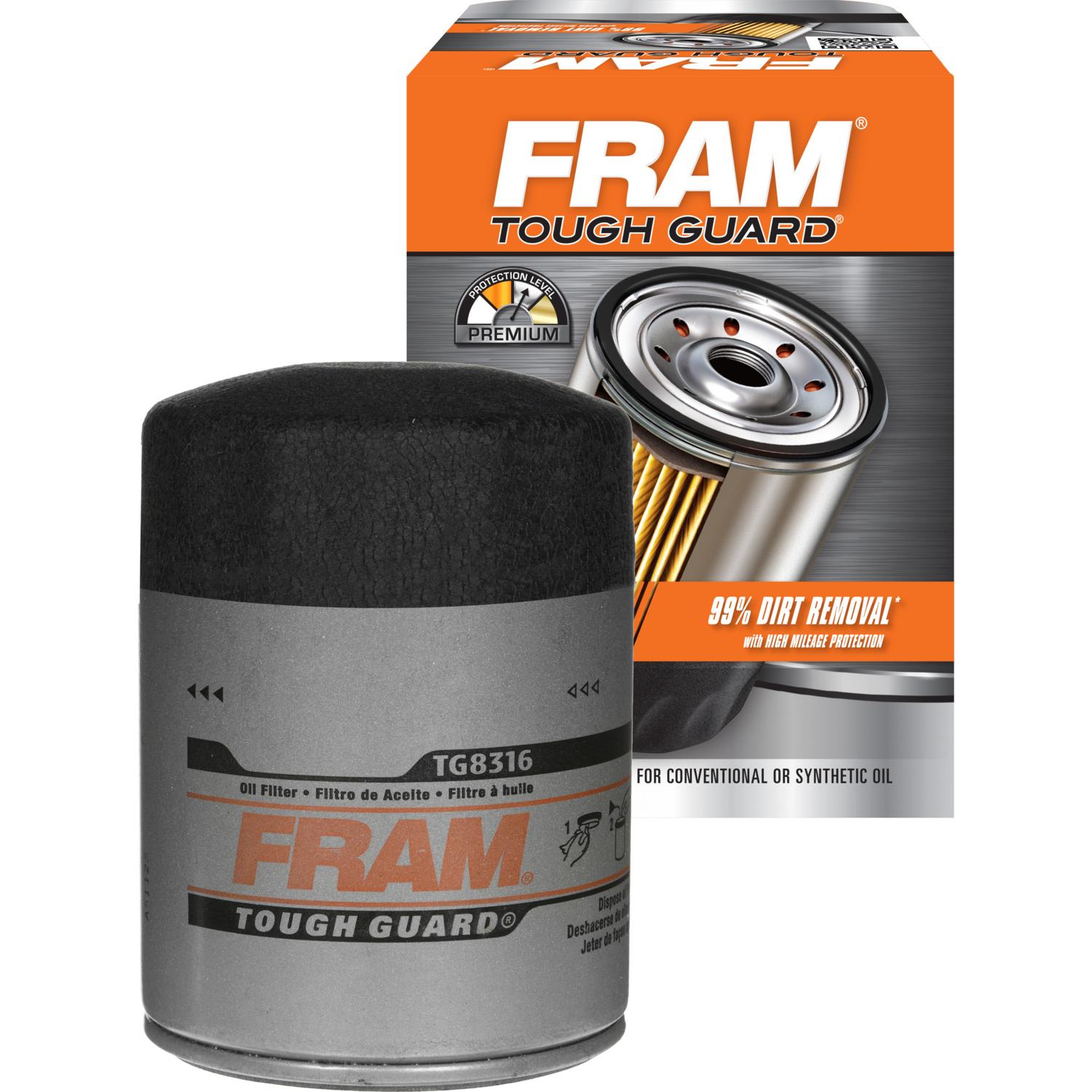 Fram TG8316 - Engine Oil Filter Fram TG8316 Engine Oil Filter product image 5 of 9