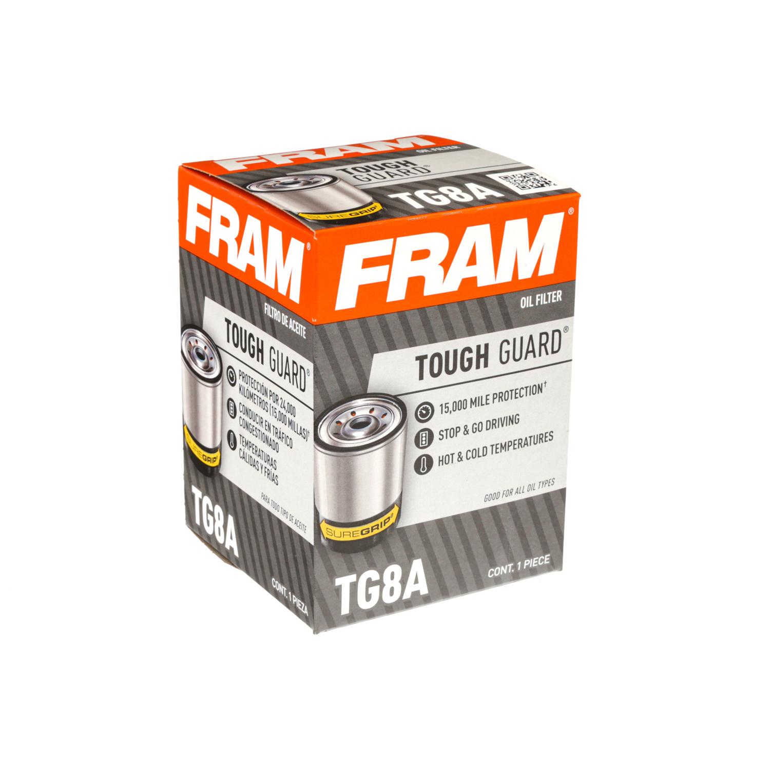 Fram TG8A - Engine Oil Filter Fram TG8A Engine Oil Filter product image 5 of 5