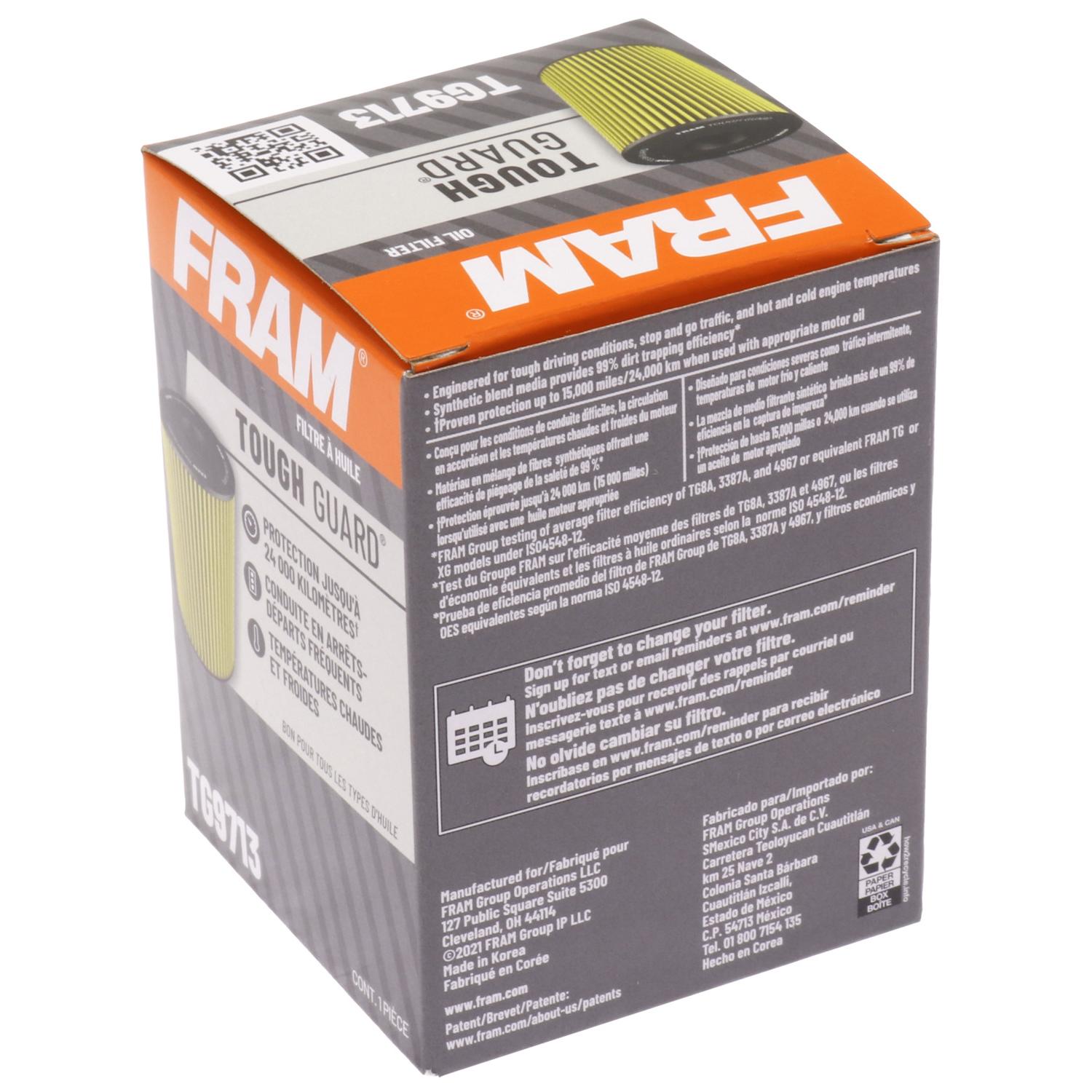 Fram TG9713 - Engine Oil Filter Fram TG9713 Engine Oil Filter product image 1 of 6