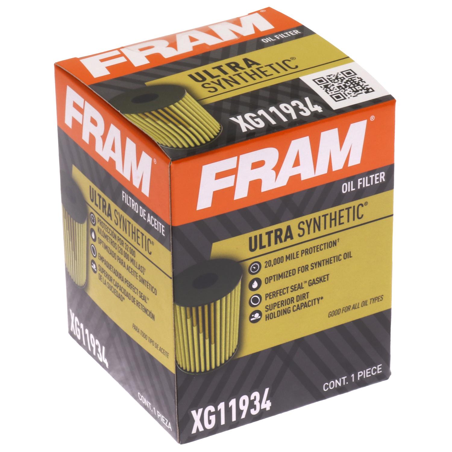 Fram XG11934 - Engine Oil Filter Fram XG11934 Engine Oil Filter product image 3 of 6