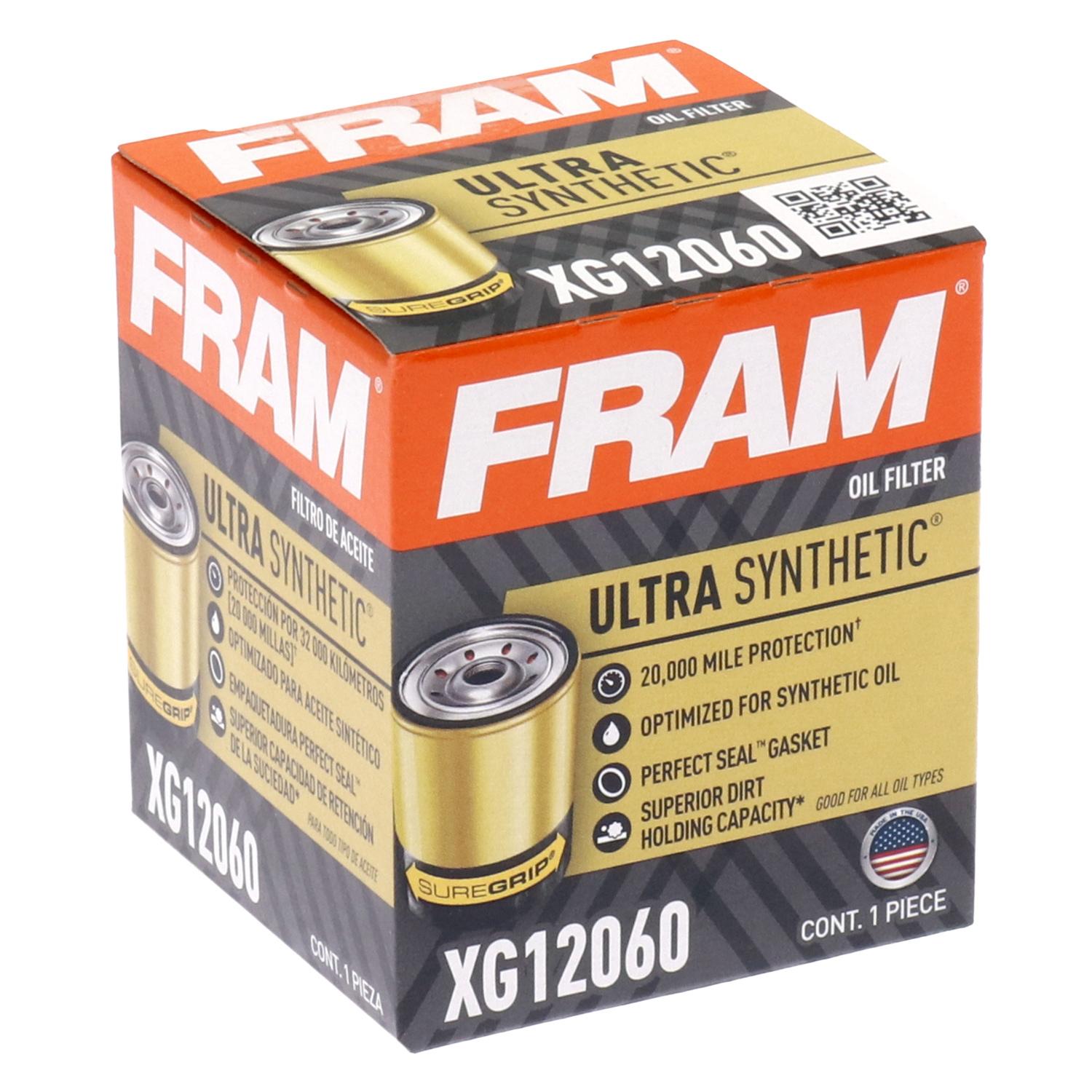 Fram XG12060 - Engine Oil Filter Fram XG12060 Engine Oil Filter product image 3 of 5