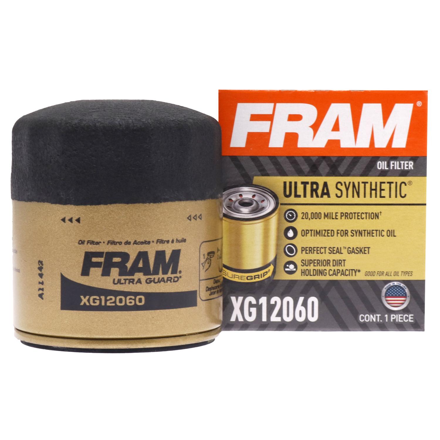 Fram XG12060 - Engine Oil Filter Fram XG12060 Engine Oil Filter product image 5 of 5
