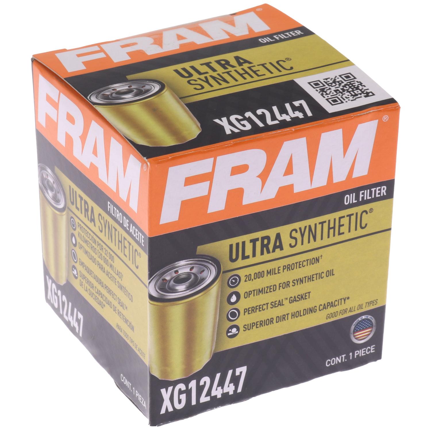 Fram XG12447 - Engine Oil Filter Fram XG12447 Engine Oil Filter product image 3 of 5