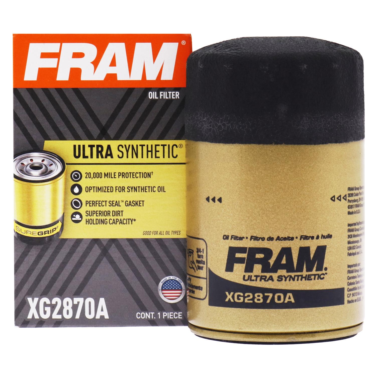 Fram XG2870A - Engine Oil Filter Fram XG2870A Engine Oil Filter product image 5 of 5