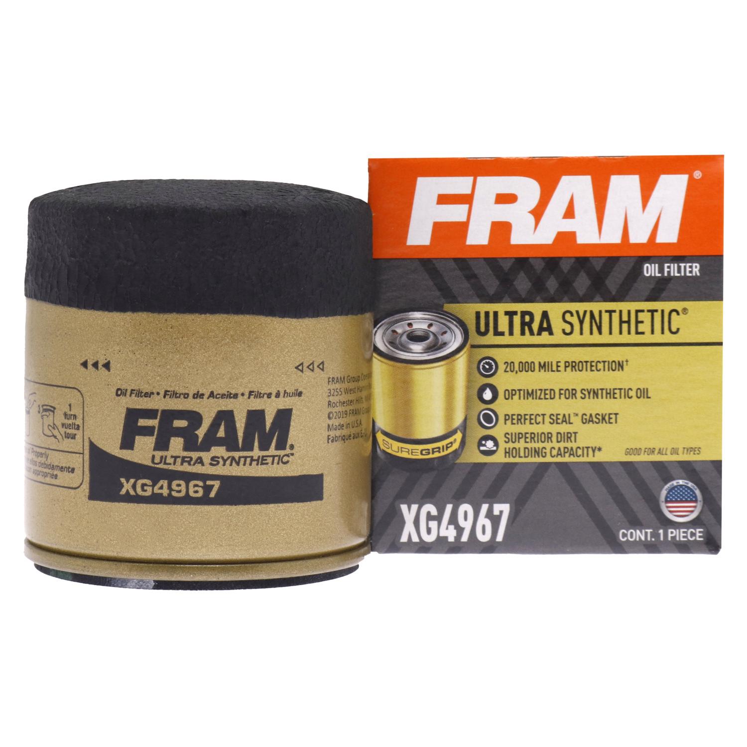 Fram XG4967 - Engine Oil Filter Fram XG4967 Engine Oil Filter product image 4 of 5