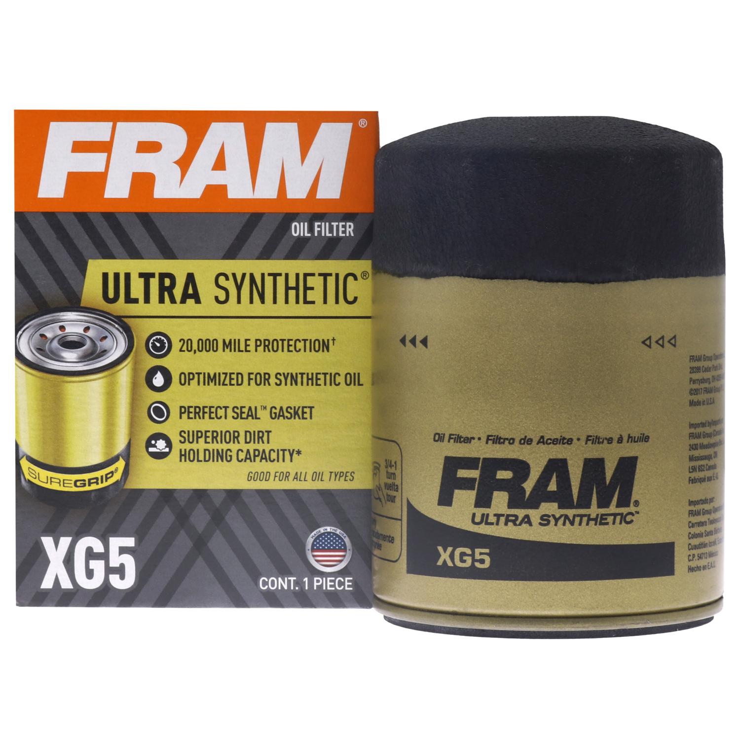 Fram XG5 - Engine Oil Filter Fram XG5 Engine Oil Filter product image 5 of 5