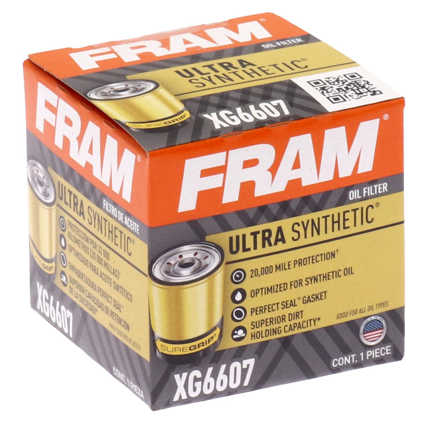 Fram XG6607 - Engine Oil Filter Fram XG6607 Engine Oil Filter product image 2 of 5