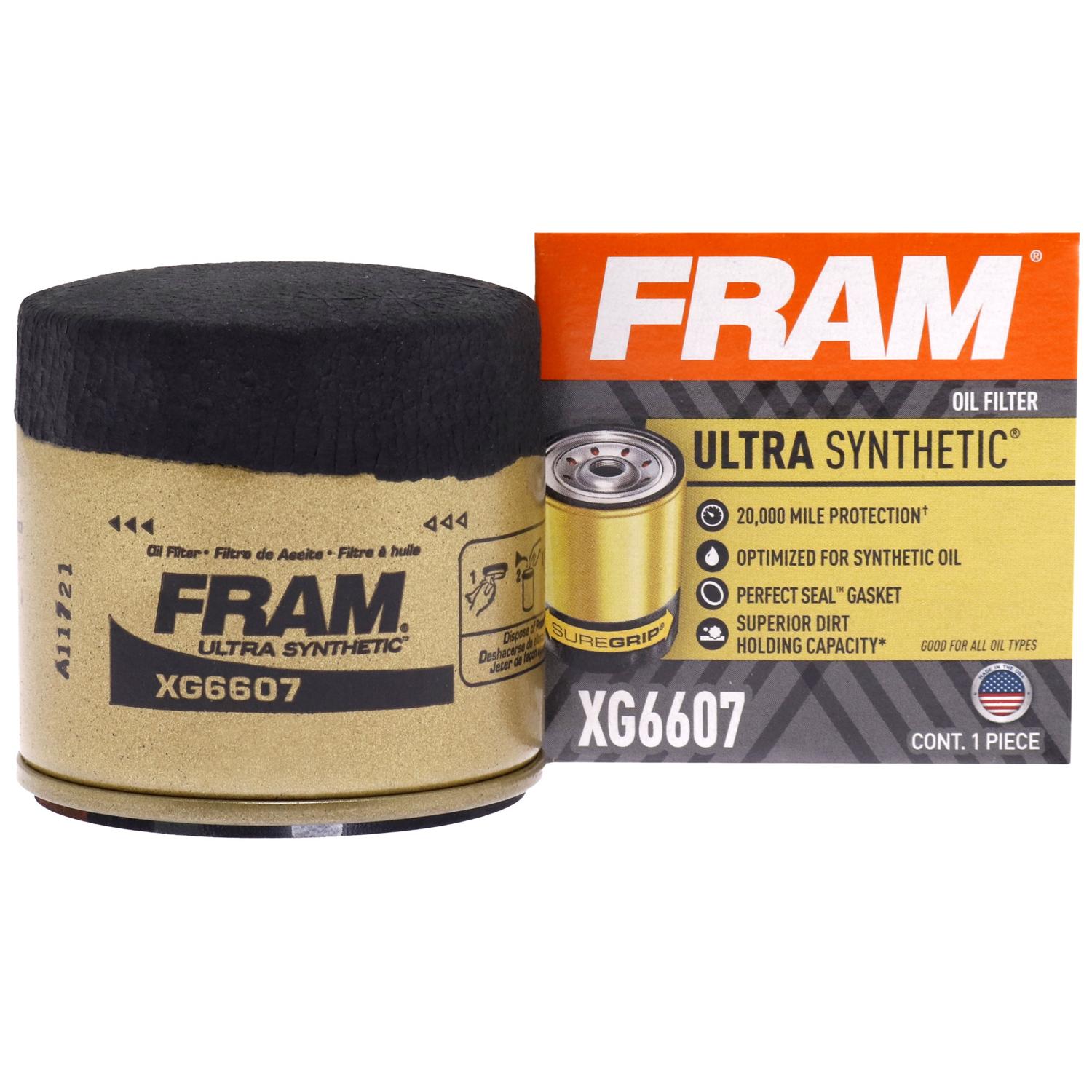 Fram XG6607 - Engine Oil Filter Fram XG6607 Engine Oil Filter product image 4 of 5