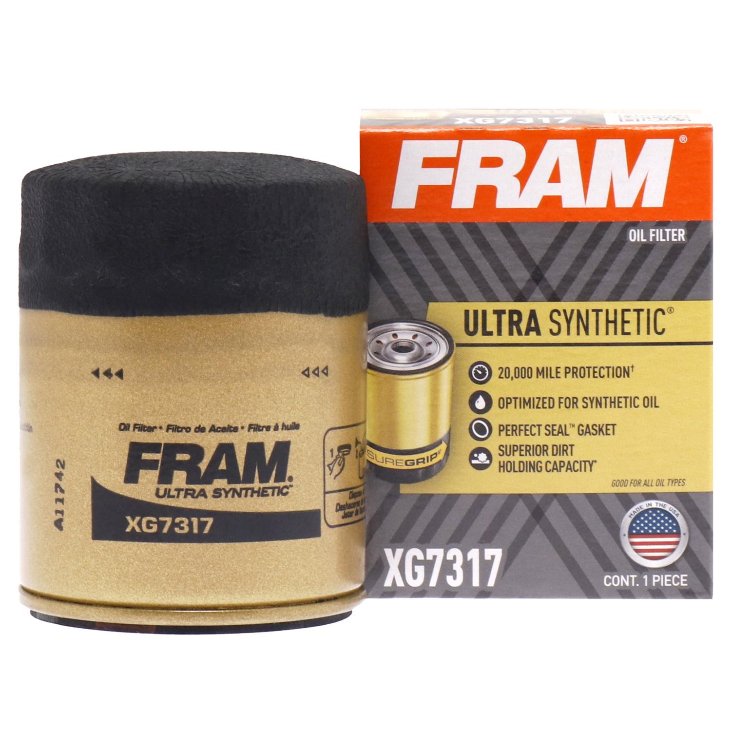 Fram XG7317 - Engine Oil Filter Fram XG7317 Engine Oil Filter product image 4 of 5