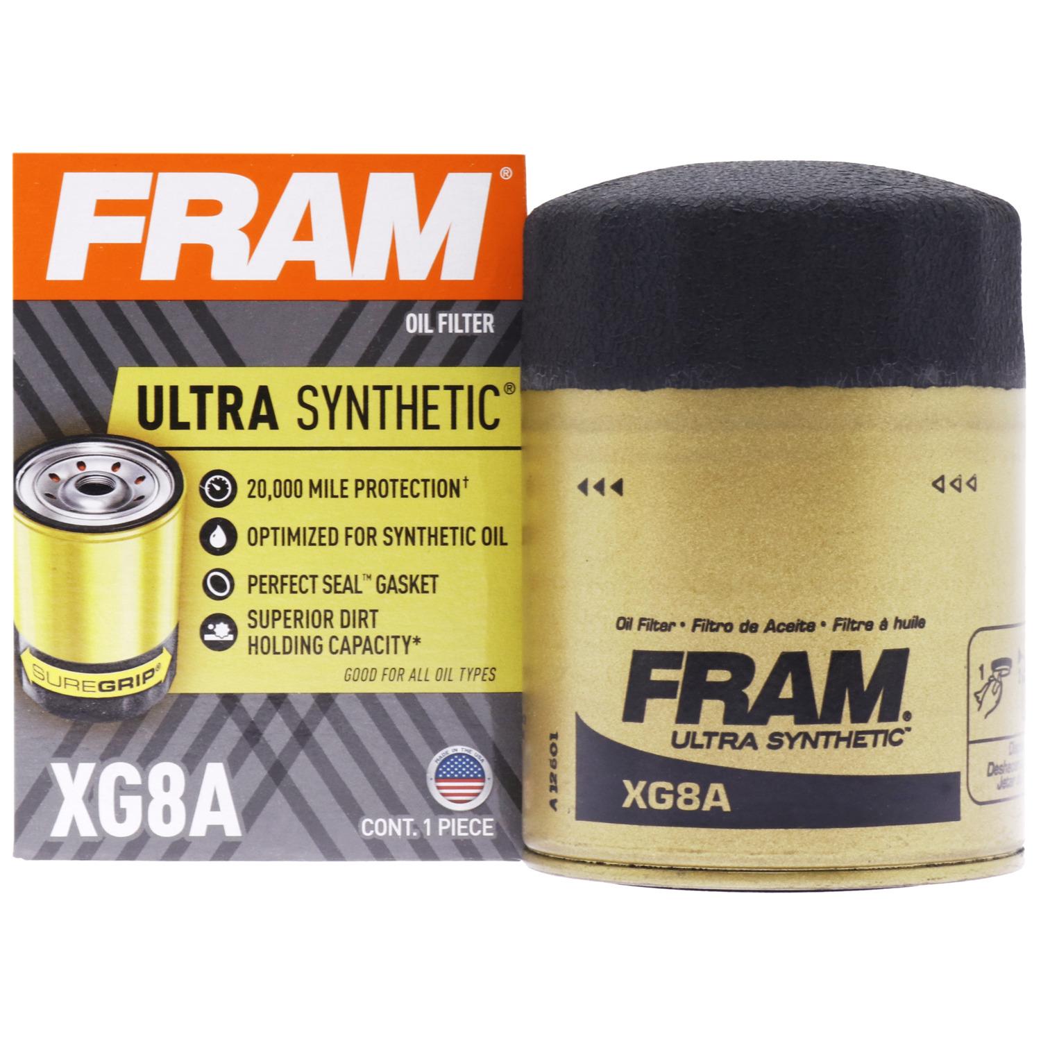 Fram XG8A - Engine Oil Filter Fram XG8A Engine Oil Filter product image 5 of 5