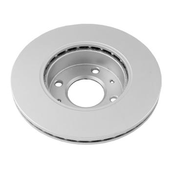 2003 Hyundai Accent Disc Brake Rotor Front GEOTECH 2031321 image 2 of 2