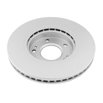 2003 Hyundai Santa Fe Disc Brake Rotor Front GEOTECH 2031340 image 2 of 2