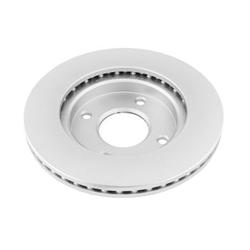 2009 Nissan Versa Disc Brake Rotor Front GEOTECH 2031545 image 2 of 2