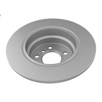 2006 BMW X5 Disc Brake Rotor Rear GEOTECH 2034180 image 2 of 2
