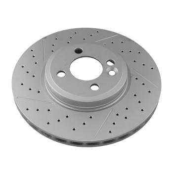 2013 Mini Cooper Disc Brake Rotor Front GEOTECH 2034367 image 1 of 2