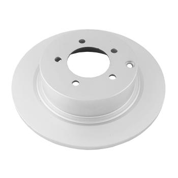 2016 Mitsubishi Lancer Disc Brake Rotor Rear GEOTECH 2053043 image 1 of 2