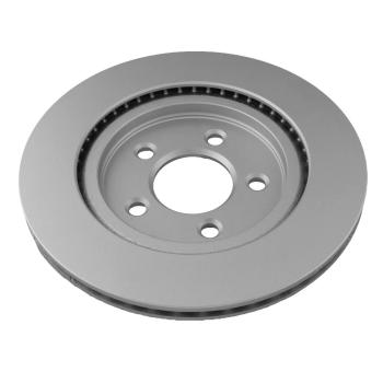 2014 Ford Mustang Disc Brake Rotor Rear GEOTECH 2054131 image 2 of 2