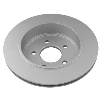 2011 Ford Ranger Disc Brake Rotor Rear GEOTECH 2901070 image 2 of 2