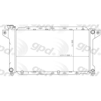 Global Parts Distributors 124 Radiator product image 1 of 1