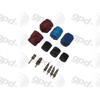 1990 Mitsubishi Van A/C System Valve Core and Cap Kit Global Parts Distributors 1311567 image 1 of 1