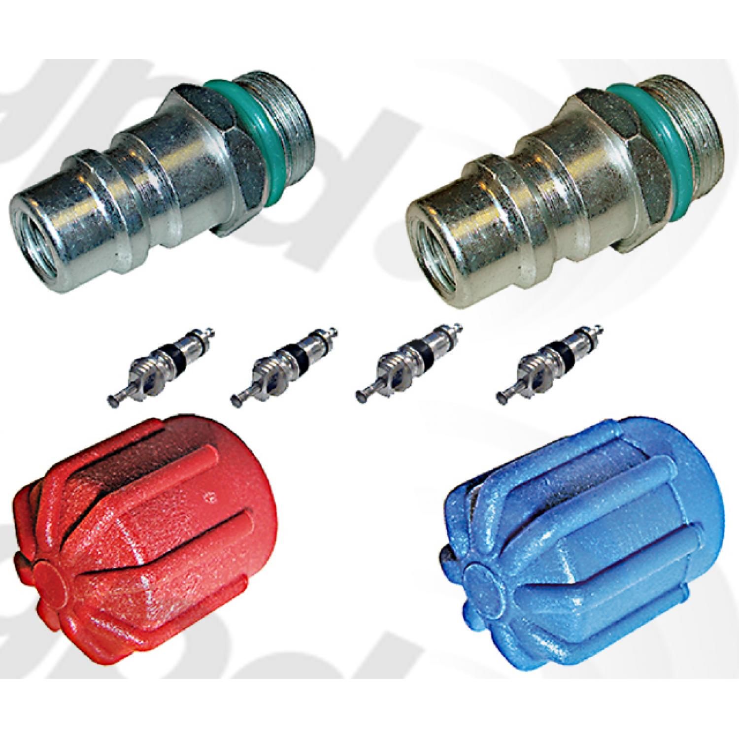 Global Parts Distributors 1311573 - A/C System Valve Core and Cap Kit Global Parts Distributors 1311573 A/C System Valve Core and Cap Kit product image 1 of 1