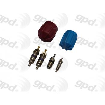 2018 Audi S5 A/C System Valve Core and Cap Kit