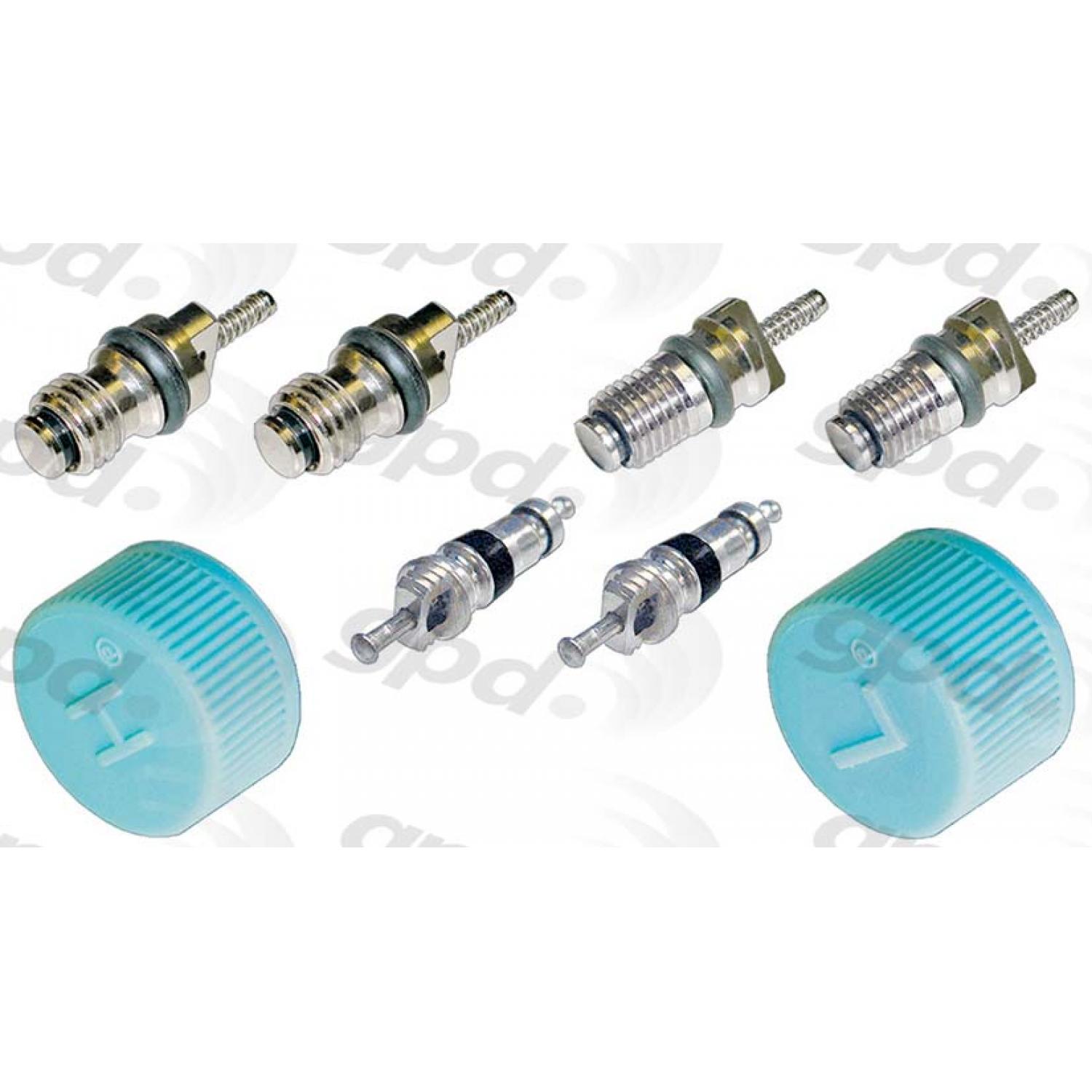 Global Parts Distributors 1311684 A/C System Valve Core and Cap Kit product image 1 of 1