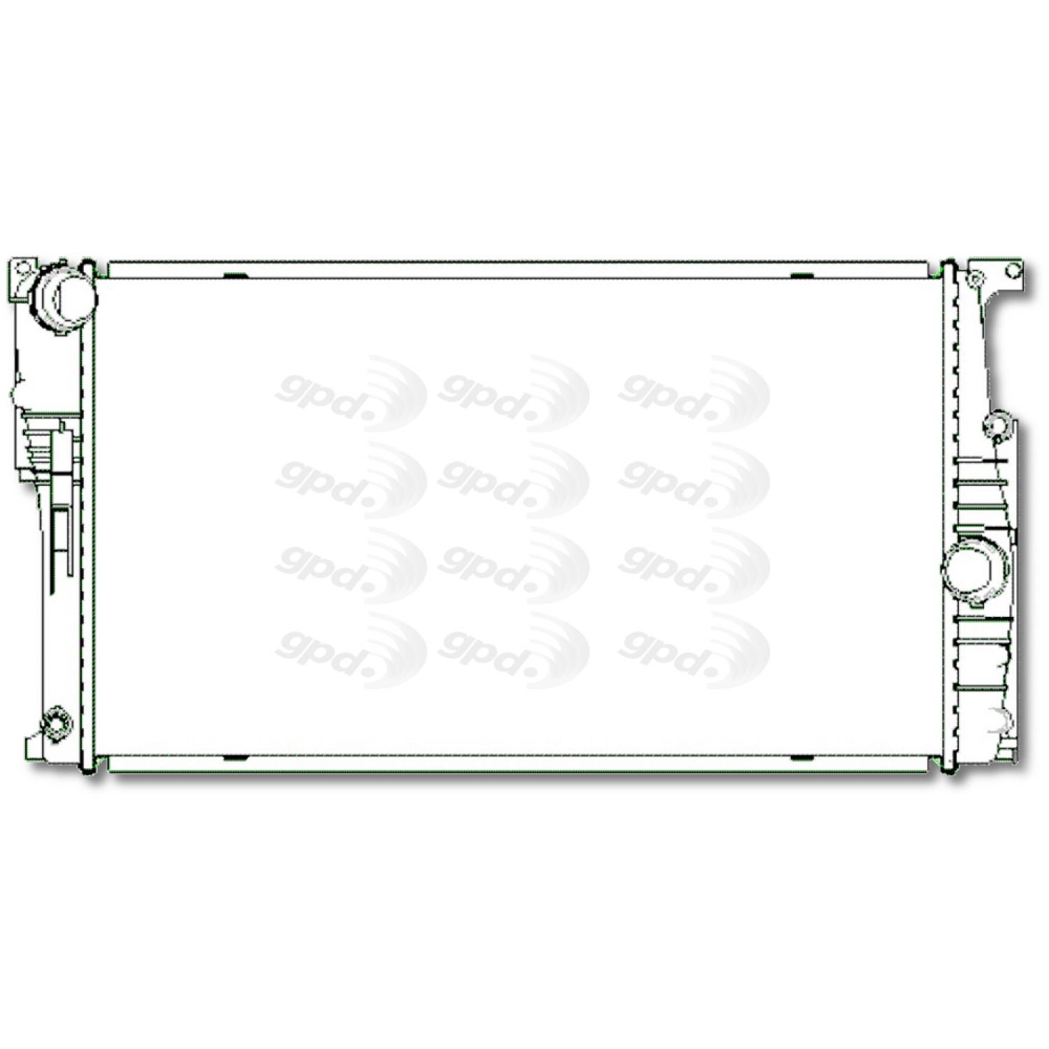 Global Parts Distributors 13581 Radiator product image 1 of 1
