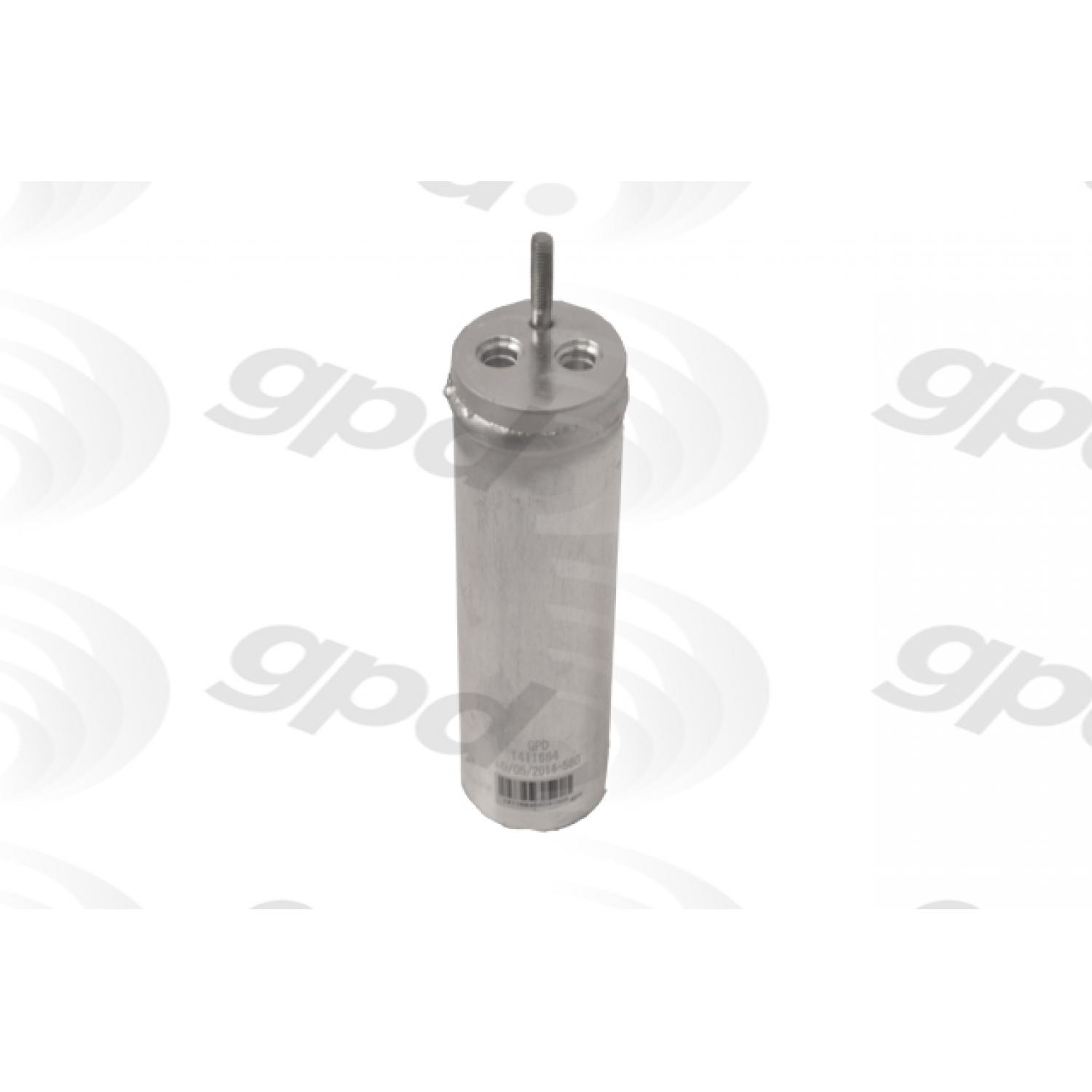 Global Parts Distributors 1411684 - A/C Receiver Drier Global Parts Distributors 1411684 A/C Receiver Drier product image 1 of 2