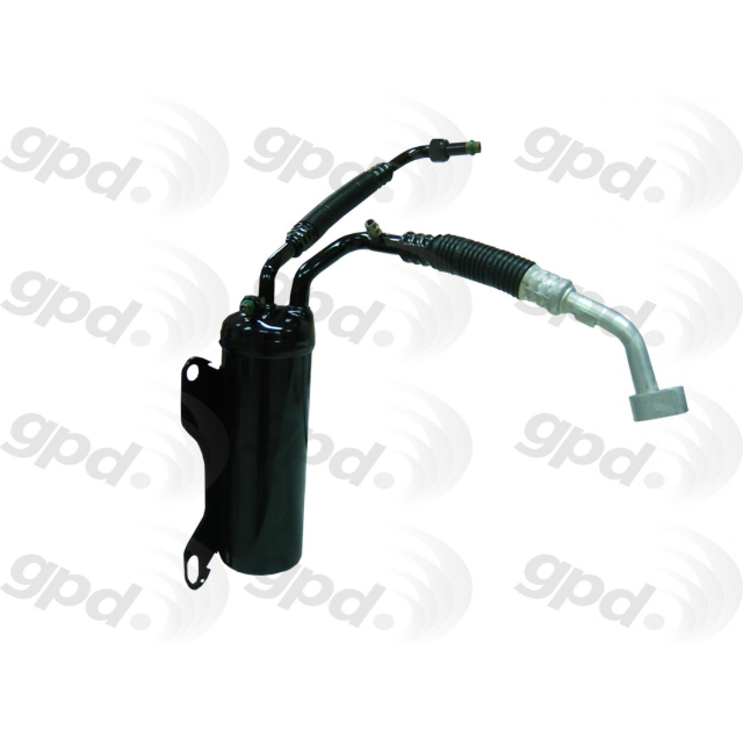 Global Parts Distributors 1411803 - A/C Accumulator with Hose Assembly Global Parts Distributors 1411803 A/C Accumulator with Hose Assembly product image 1 of 1