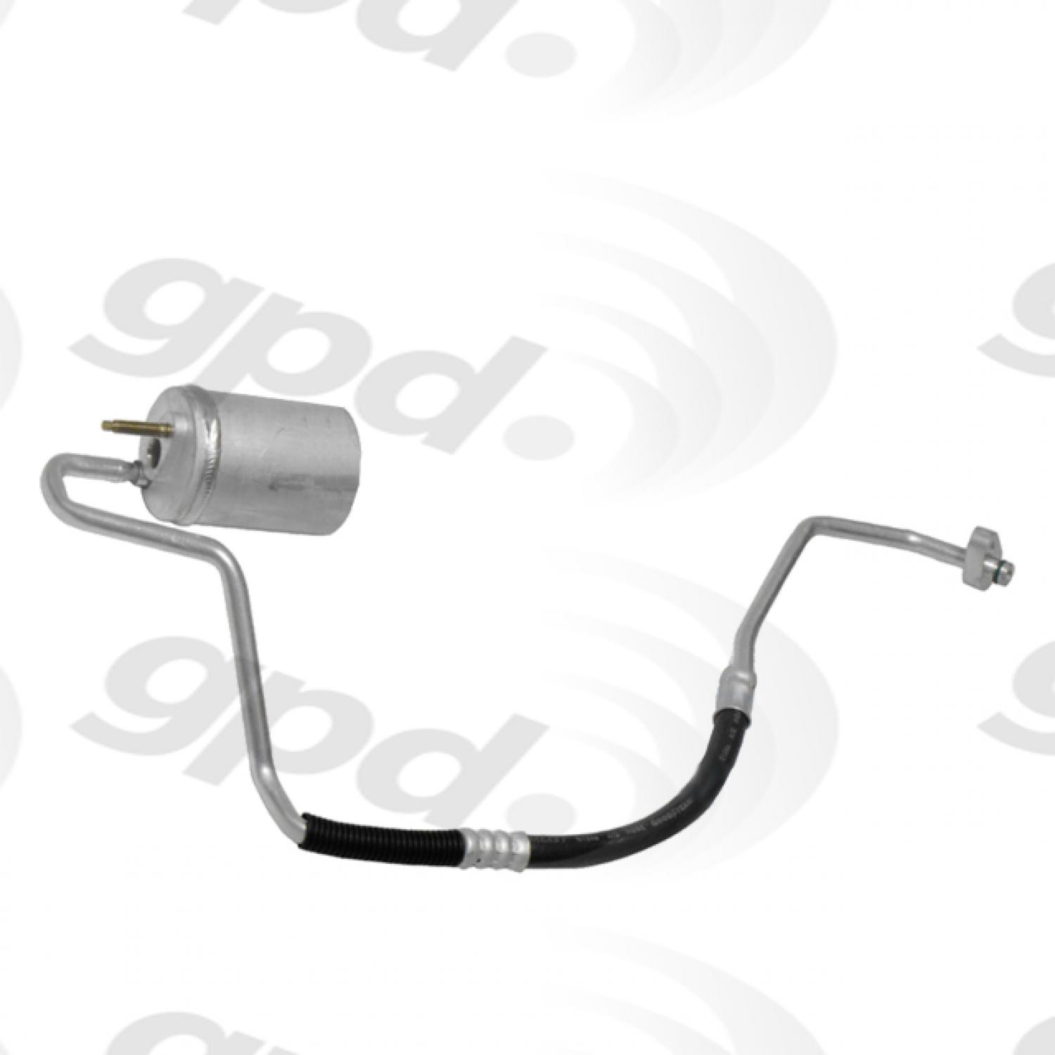 Global Parts Distributors 1411936 - A/C Accumulator with Hose Assembly Global Parts Distributors 1411936 A/C Accumulator with Hose Assembly product image 1 of 1