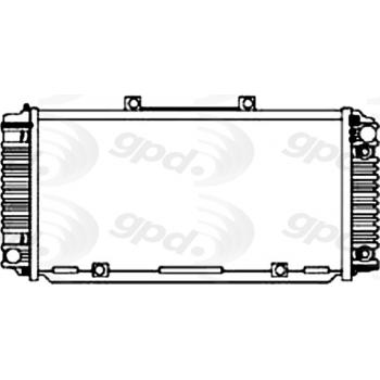 Global Parts Distributors 1466 Radiator product image 1 of 1