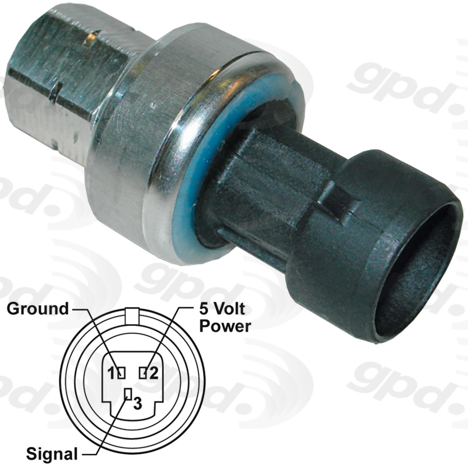 Global Parts Distributors 1711438 - HVAC Pressure Switch Global Parts Distributors 1711438 HVAC Pressure Switch product image 1 of 1