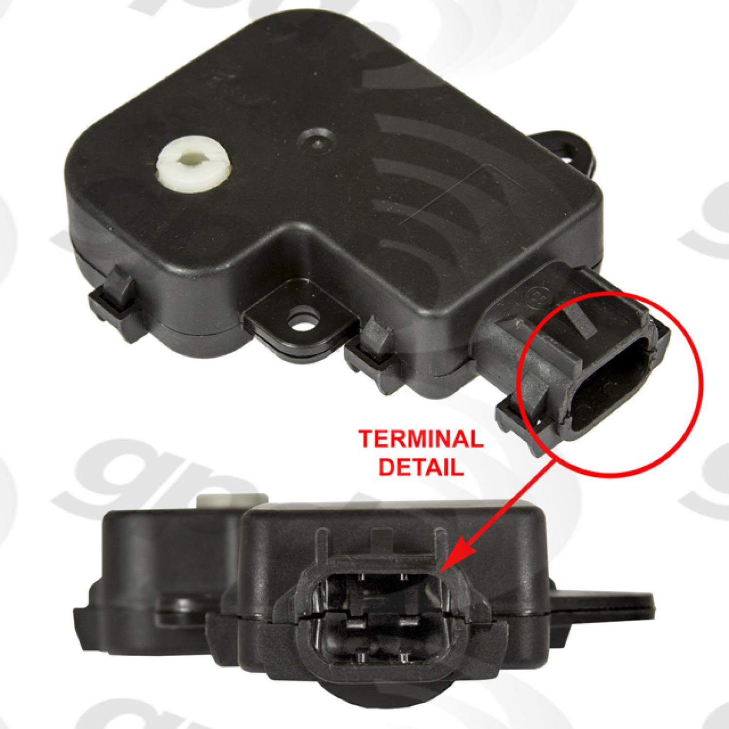 Global Parts Distributors 1711892 HVAC Heater Blend Door Actuator product image 1 of 1