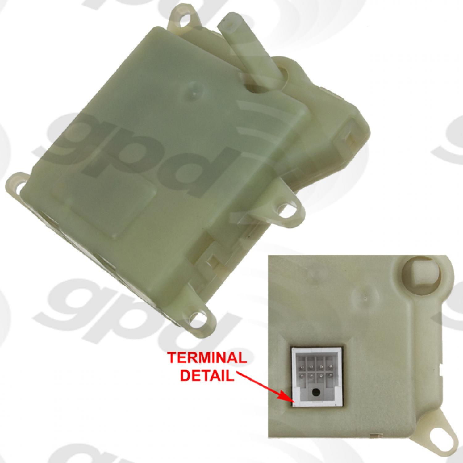 Global Parts Distributors 1711893 - HVAC Heater Blend Door Actuator Global Parts Distributors 1711893 HVAC Heater Blend Door Actuator product image 1 of 1