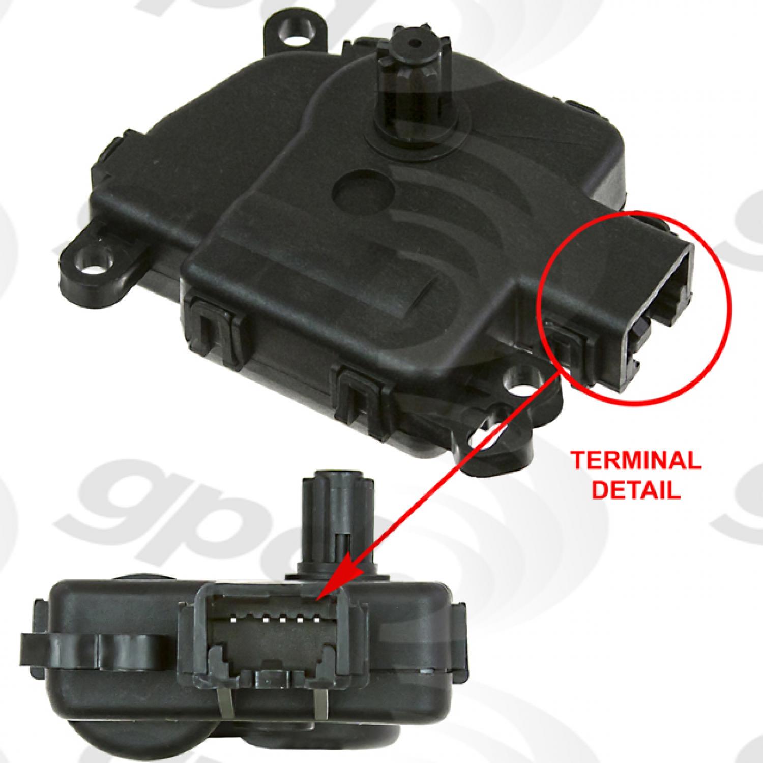 Global Parts Distributors 1711913 - HVAC Heater Blend Door Actuator Global Parts Distributors 1711913 HVAC Heater Blend Door Actuator product image 1 of 1