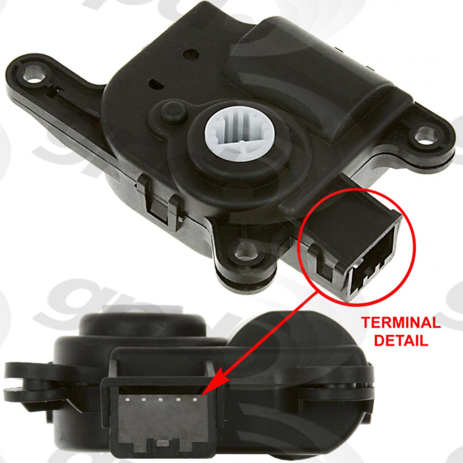 Global Parts Distributors 1711916 HVAC Recirculation Door Actuator product image 1 of 1
