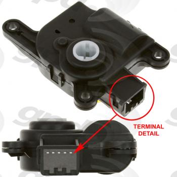 2008 Kia Optima HVAC Mode Door Actuator Global Parts Distributors 1711923 image 1 of 1