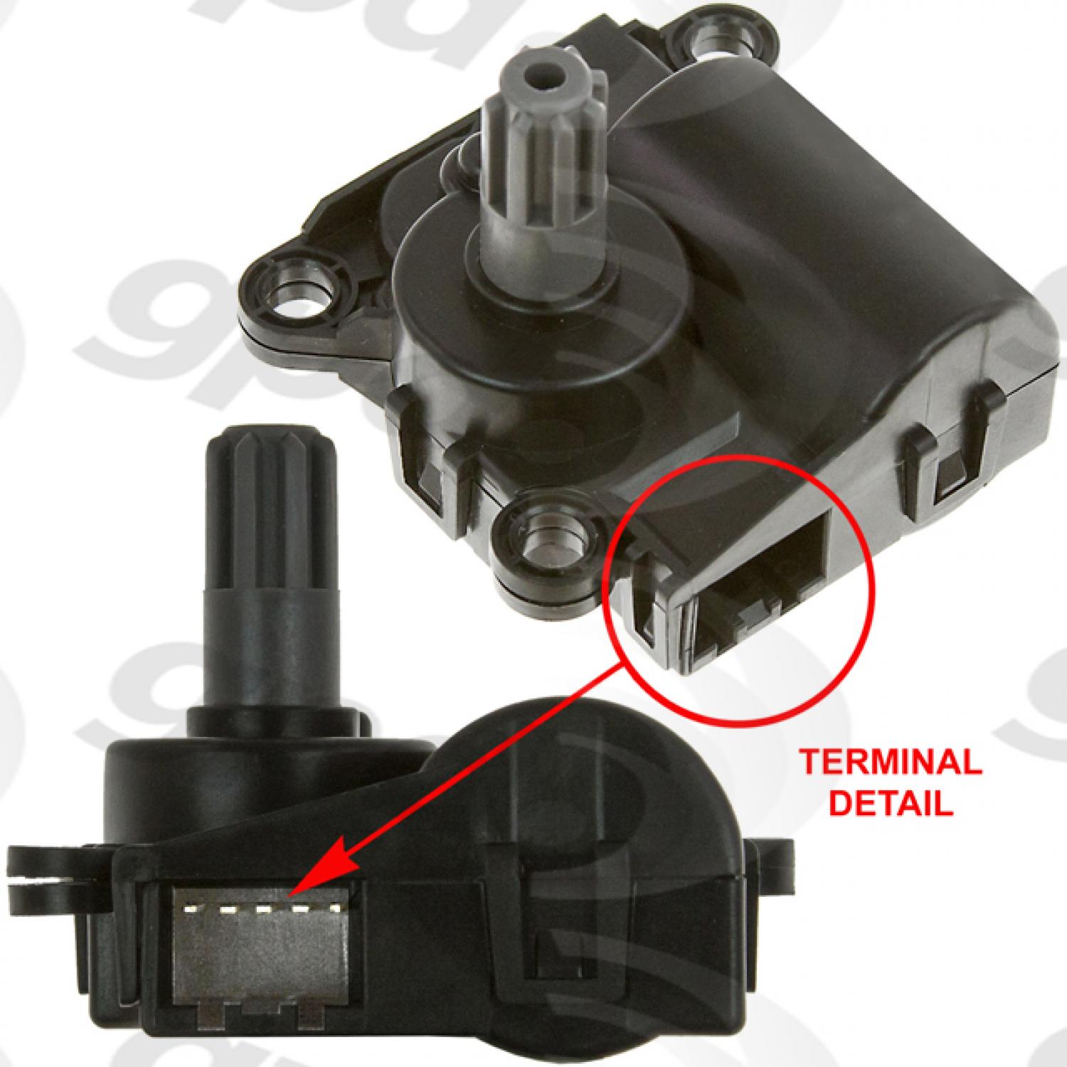 Global Parts Distributors 1711924 - HVAC Heater Blend Door Actuator Global Parts Distributors 1711924 HVAC Heater Blend Door Actuator product image 1 of 1