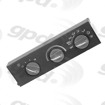2000 GMC Savana 2500 HVAC Control Panel